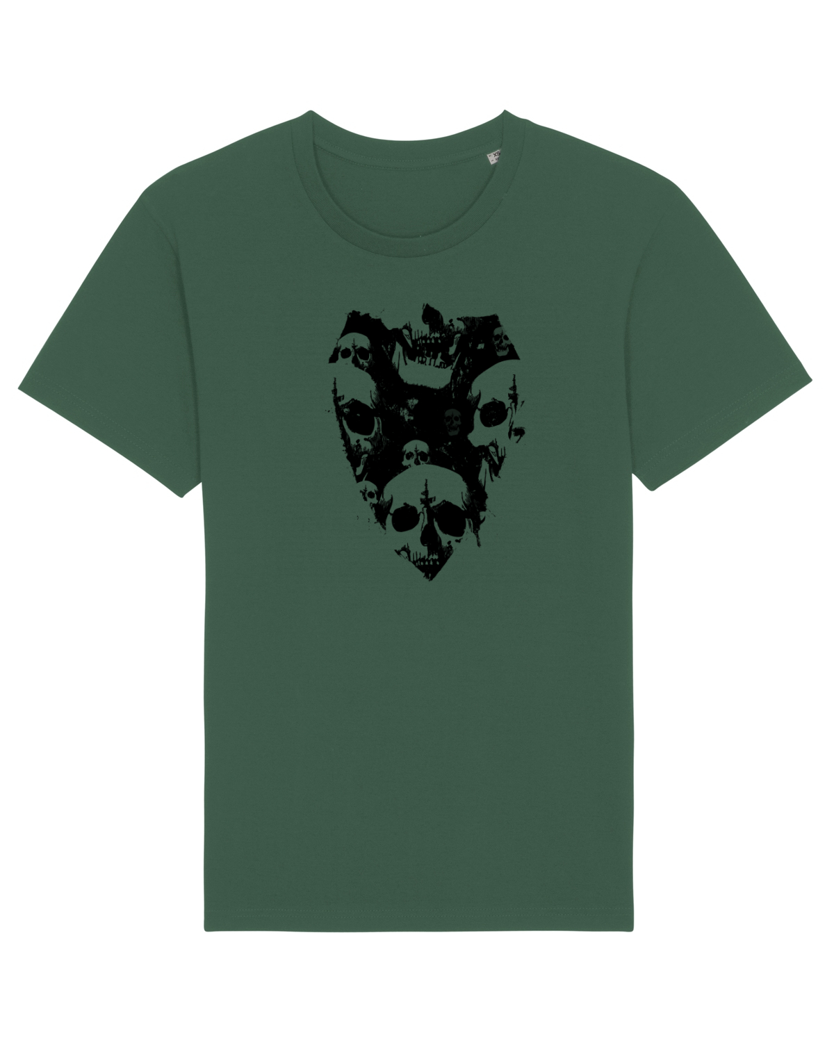 Tricou mânecă scurtă Unisex Rocker Bottle Green