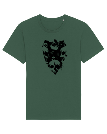 Skull Shield Bottle Green