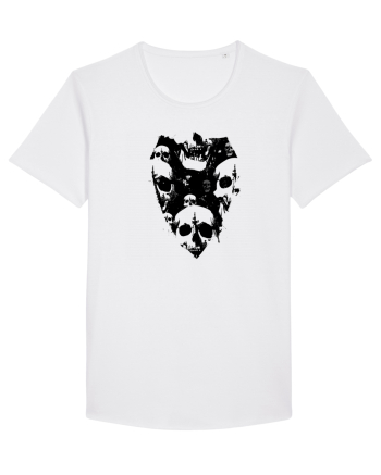 Skull Shield White