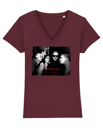 the interrupters Burgundy