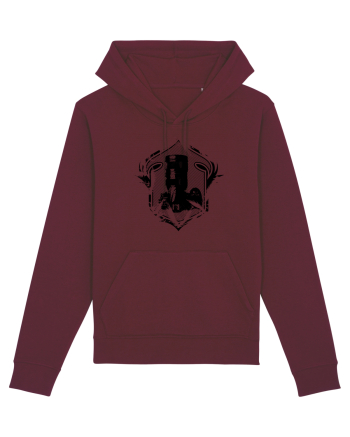 Camera Crest Burgundy