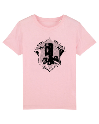 Camera Crest Cotton Pink