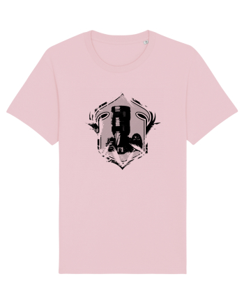 Camera Crest Cotton Pink