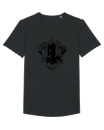 Camera Crest Tricou mânecă scurtă guler larg Bărbat Skater