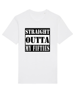 Straight Outta My Fifties Tricou mânecă scurtă Unisex Rocker