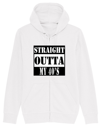Straight Outta My 40s White