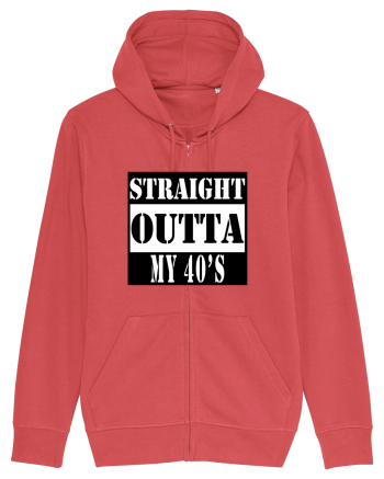 Straight Outta My 40s Carmine Red