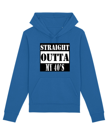 Straight Outta My 40s Royal Blue