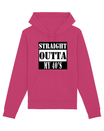 Straight Outta My 40s Raspberry