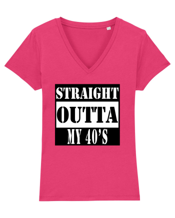 Straight Outta My 40s Raspberry