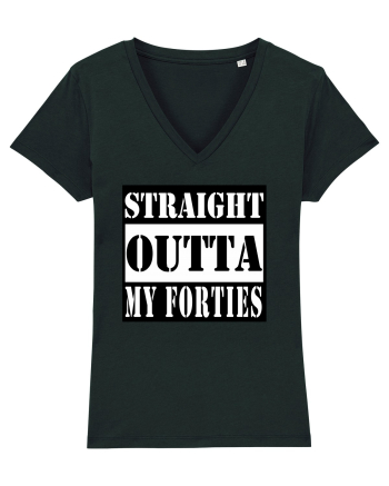 Straight Outta My Forties Black