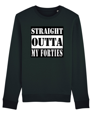Straight Outta My Forties Black
