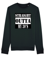 Straight Outta My 30s Bluză mânecă lungă Unisex Rise