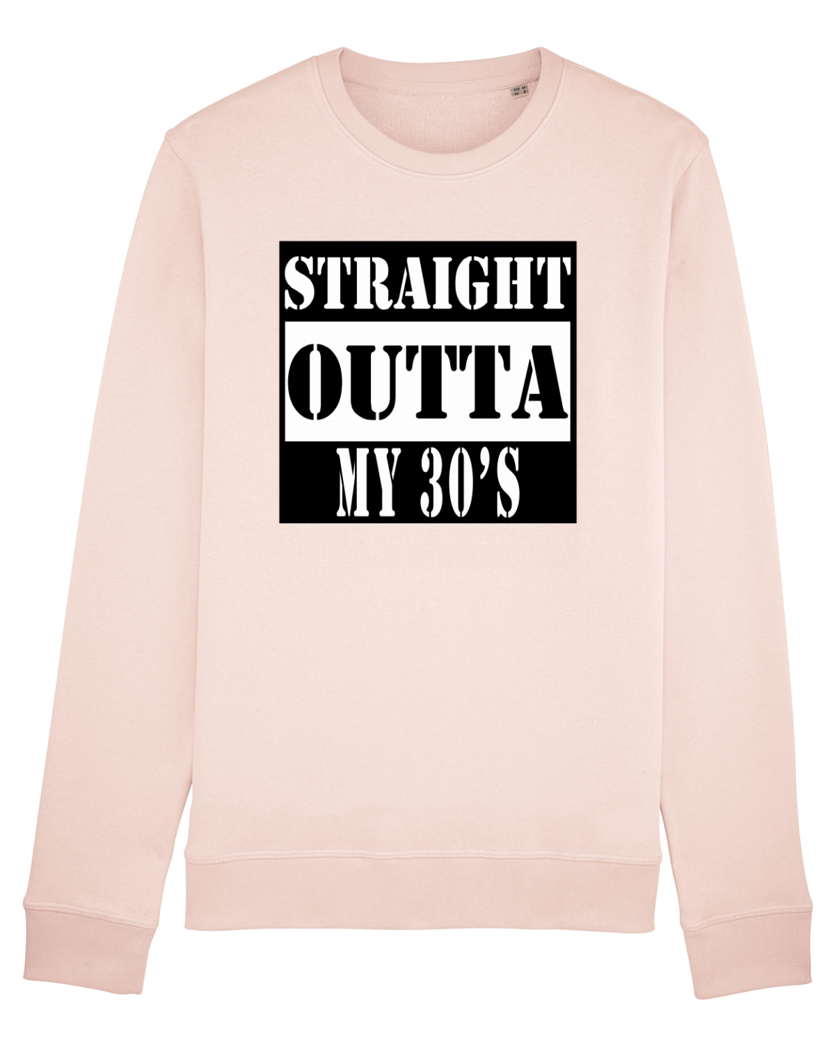 Bluză mânecă lungă Unisex Rise Candy Pink