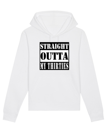 Straight Outta My Thirties White