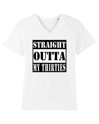 Straight Outta My Thirties White