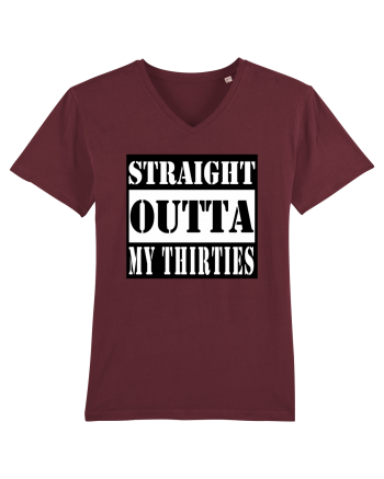 Straight Outta My Thirties Burgundy