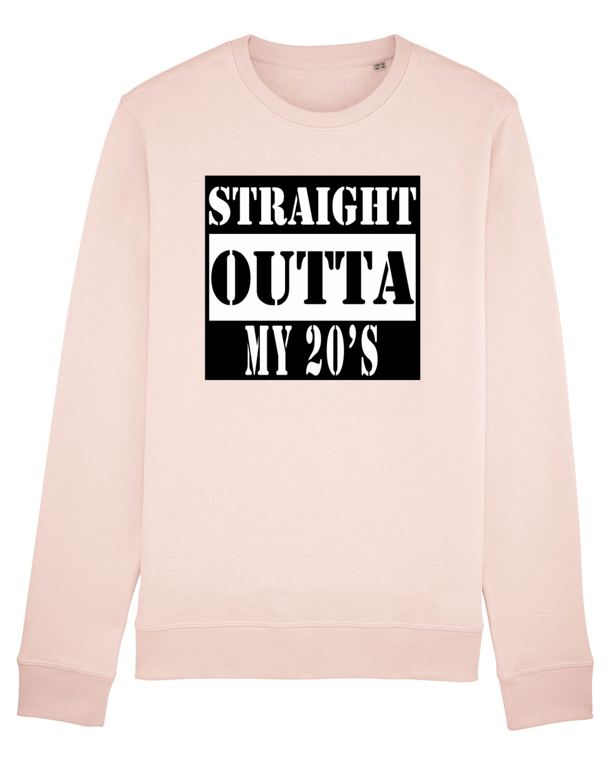 Bluză mânecă lungă Unisex Rise Candy Pink