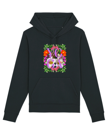 Yoga Este Sportul Meu Favorit Design Cu Flori Black