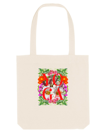 Yoga Este Sportul Meu Favorit Design Cu Flori Natural