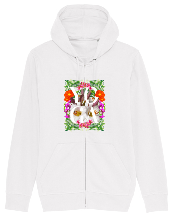 Yoga Este Sportul Meu Favorit Design Cu Flori White