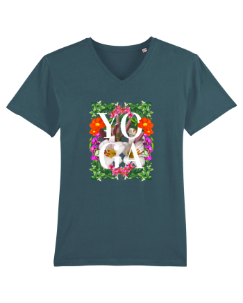 Yoga Este Sportul Meu Favorit Design Cu Flori Stargazer