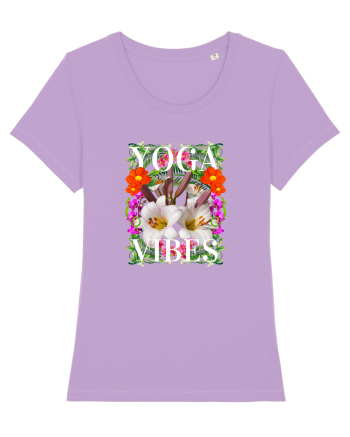 Yoga Vibratii Design Cu Flori Lavender Dawn