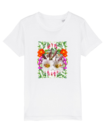 Yoga Vibratii Design Cu Flori White