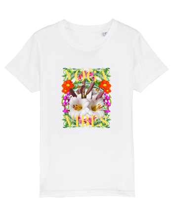 Yoga Vibratii Design Cu Flori White