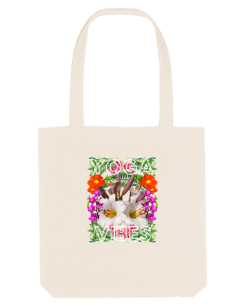 Yoga Vibratii Design Cu Flori Natural