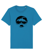 Zimbru Rătăcind Prin Padure Tricou mânecă scurtă Unisex Rocker