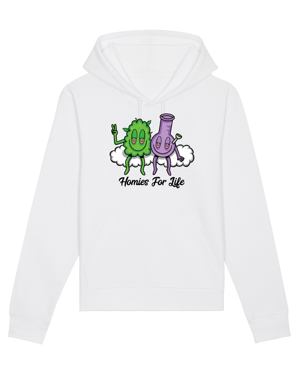 Hanorac Unisex Drummer White