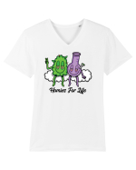 Homies For Life Tricou mânecă scurtă guler V Bărbat Presenter