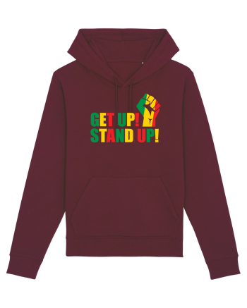 Get Up Stand Up Burgundy