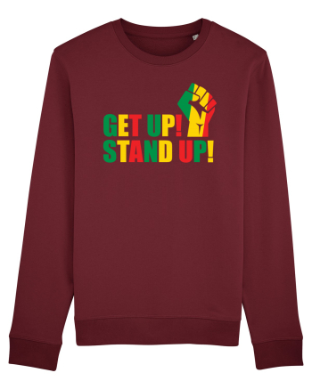 Get Up Stand Up Burgundy