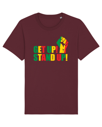 Get Up Stand Up Burgundy
