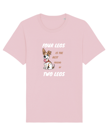 Cainele Este Cel Mai Bun Prieten Al Omului Cotton Pink