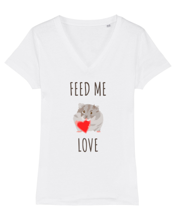 Feed Me Love White