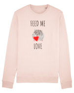 Feed Me Love Bluză mânecă lungă Unisex Rise