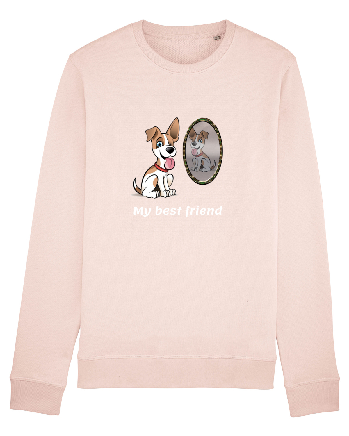 Bluză mânecă lungă Unisex Rise Candy Pink