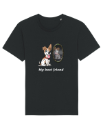 Cainele Este Cel Mai Bun Prieten Al Omului Tricou mânecă scurtă Unisex Rocker
