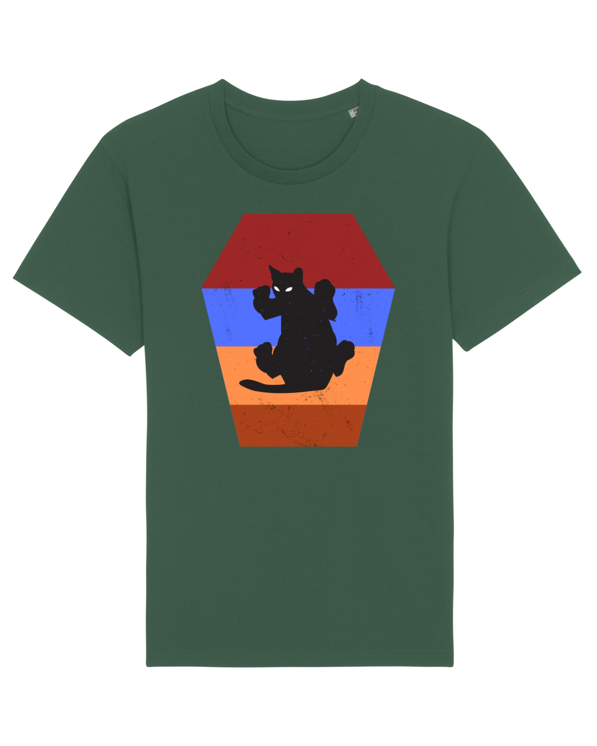Tricou mânecă scurtă Unisex Rocker Bottle Green