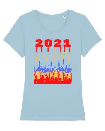 Funny 2021 Sky Blue