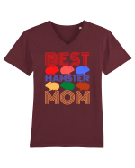 Best Hamster Mom Tricou mânecă scurtă guler V Bărbat Presenter