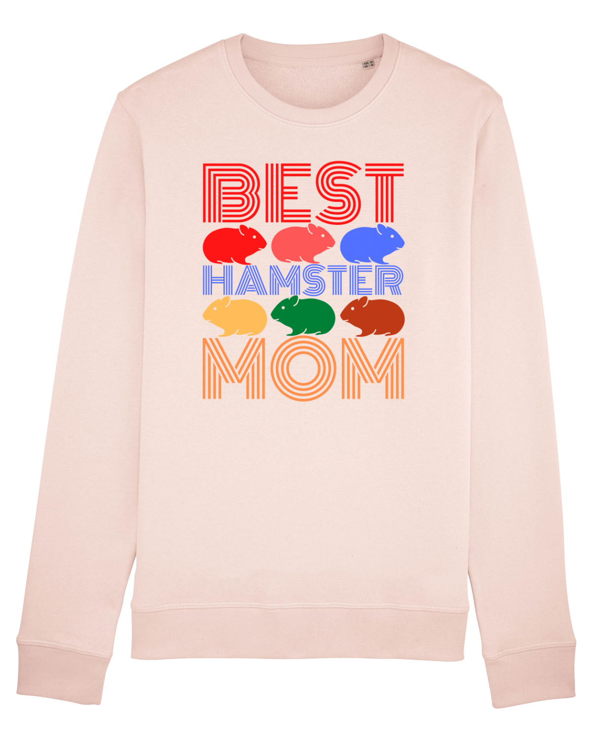 Bluză mânecă lungă Unisex Rise Candy Pink