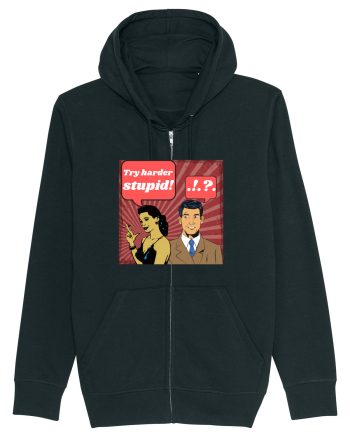 Retro Romance Comic Black