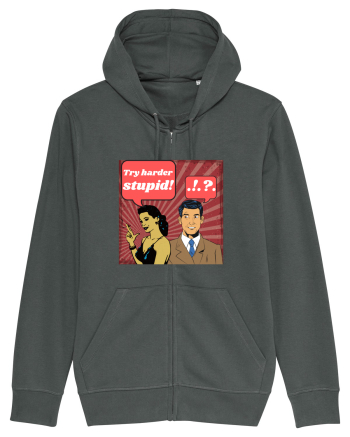 Retro Romance Comic Anthracite