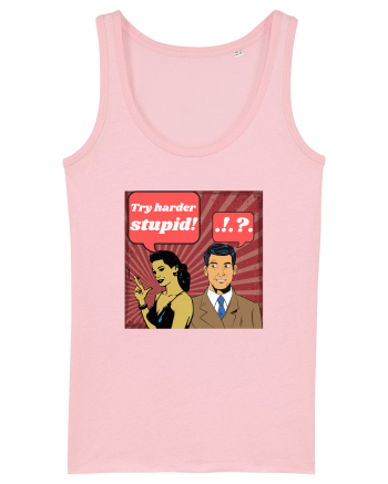 Retro Romance Comic Cotton Pink