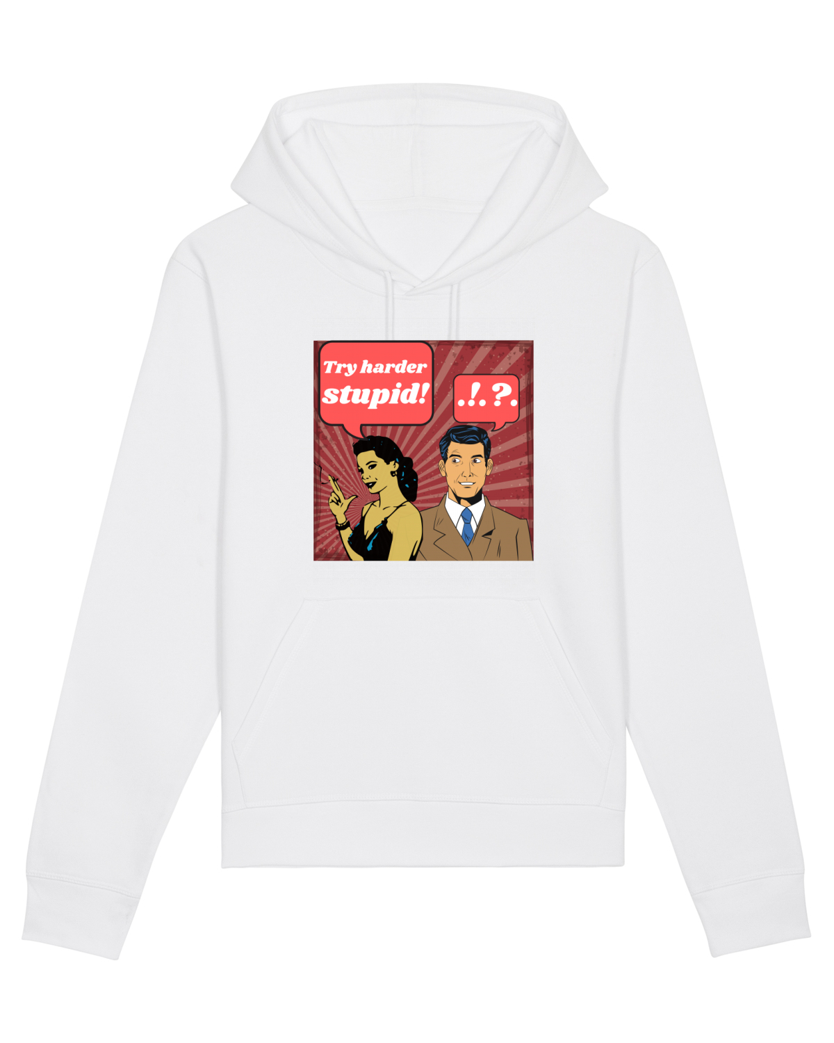Hanorac Unisex Drummer White