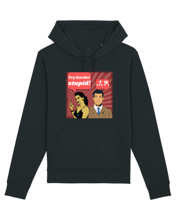 Retro Romance Comic Black